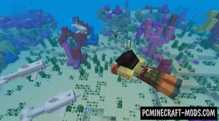 Download Minecraft PE 1.6.1, 1.5.3.0 APK MOD Aquatic Update Full Version