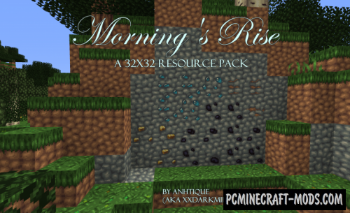 Morning's Rise 32x Texture Pack Minecraft 1.19.1, 1.18.2