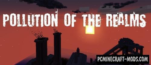 Pollution of the Realms - New Clouds Mod Minecraft 1.20.4, 1.19.4, 1.16.5, 1.12.2