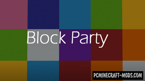 RG Block Party - Minigame Map For Minecraft