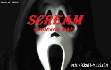 Scream I - Horror Map For Minecraft