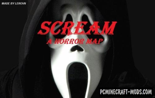 Scream I - Horror Map For Minecraft