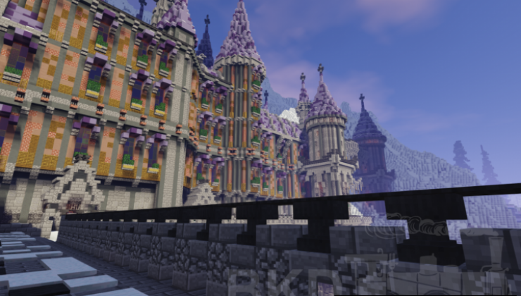 Frauberg Abbey - Castle Map For Minecraft