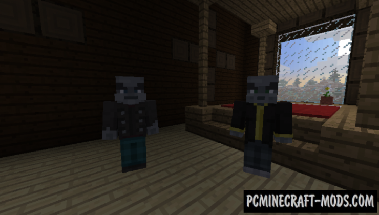 Player Villager Models 64x Resource Pack For MC 1.12.2, 1.10.2