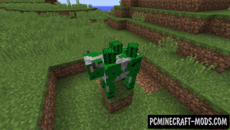 The Cactus - New Mobs Mod For Minecraft 1.18.1, 1.17.1, 1.16.5, 1.12.2