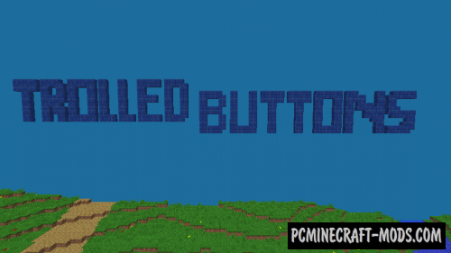Trolled Buttons - Finding Map For Minecraft