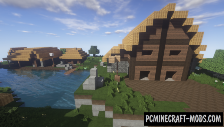 Fortnite Viking Village - Town Map For Minecraft