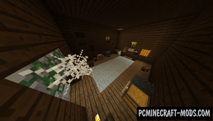 Horror map "HOME" Map For Minecraft 1.14, 1.13.2  PC Java 