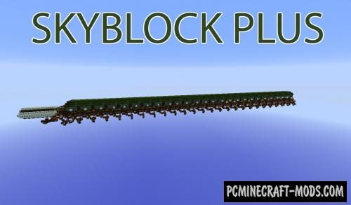 Skyblock Plus - Survival Map For Minecraft