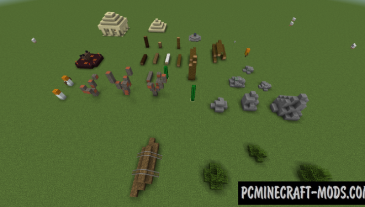Additional Structures - Biomes Update Mod For Minecraft 1.18.2, 1.12.2