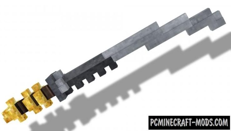 3D Swords Resource Pack For Minecraft 1.16.5, 1.16.4, 1.15.2