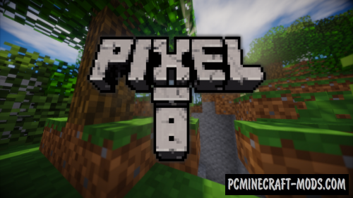 Pixel-8 8x Resource Pack For Minecraft 1.12.2