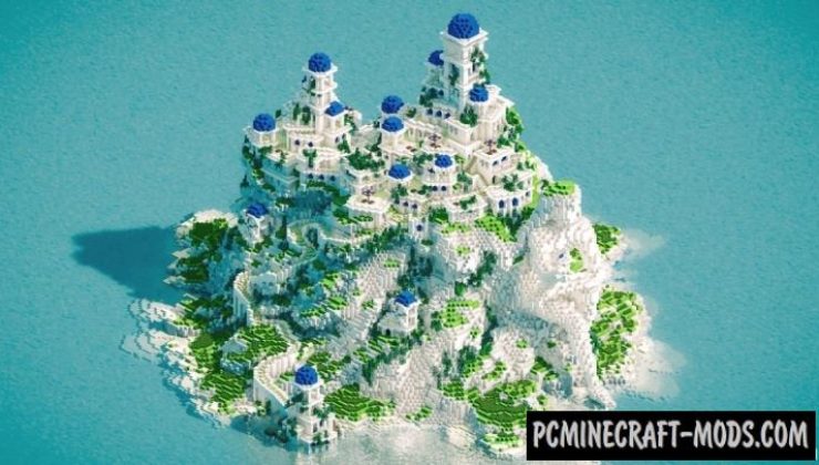 The Mountain and The Village Map For Minecraft