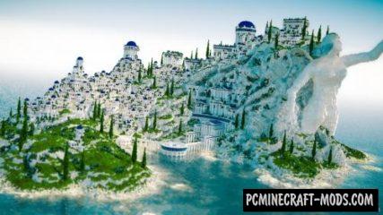 The Mountain and The Village Map For Minecraft