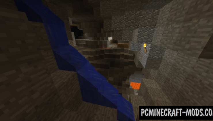 Worley's Caves - Generation Mod For Minecraft 1.15.2, 1.14.4