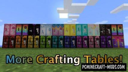 More Crafting Tables! Mod For Minecraft 1.20.2, 1.19.3