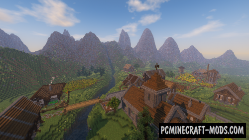 Medieval Village - City Map For Minecraft