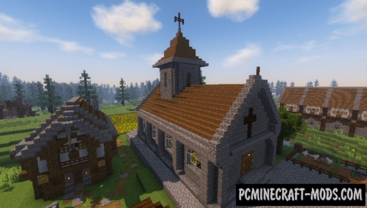 Medieval Village - City Map For Minecraft