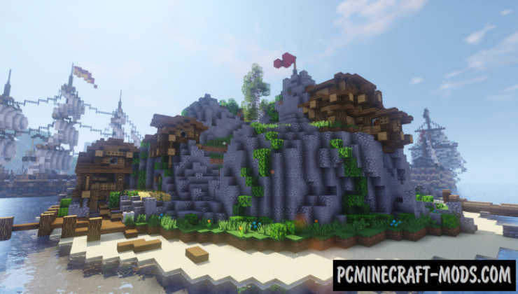 Riverside Valley Map For Minecraft