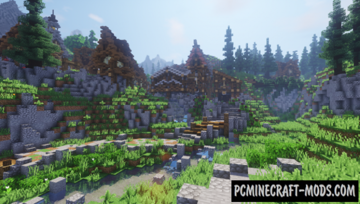 Riverside Valley Map For Minecraft