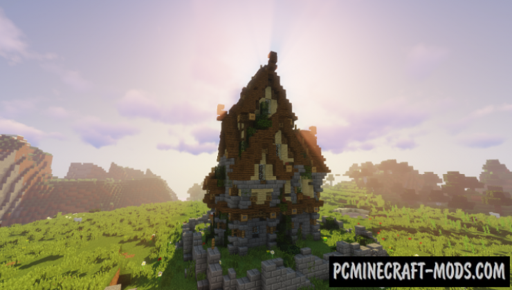 Medium Medieval House Map For Minecraft