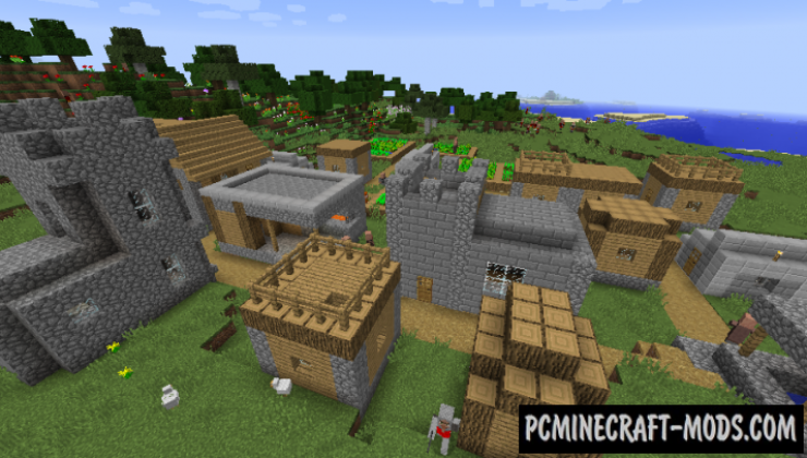 Coherent Villages - Adventure Mod For Minecraft 1.12.2