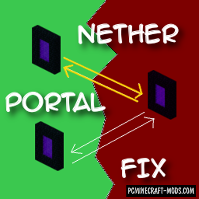 NetherPortalFix - Tweak Mod For MC 1.20.4, 1.19.4, 1.18, 1.12.2