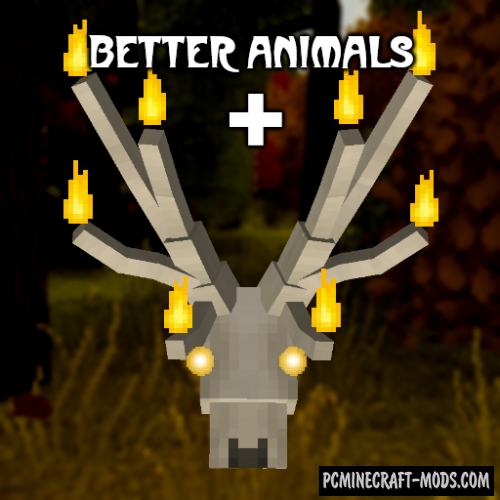 Better Animals Plus - More Mobs Mod MC 1.18.2, 1.17.1, 1.16.5, 1.12.2