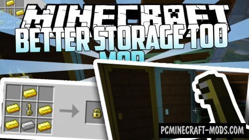 Better Storage Too - Inv Tweak Mod For Minecraft 1.16.5, 1.15.2, 1.14.4