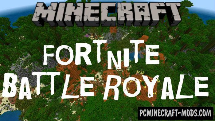 Fortnite Battle Royale Map Locations For Minecraft Pe 1 9 1 8 1 7 Pc Java Mods