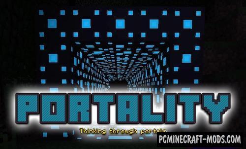 Portality New Teleport Tech Mod For Minecraft 1 16 5 1 12 2 Pc Java Mods