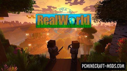 RealWorld Mod For Minecraft 1.12.2, 1.11.2