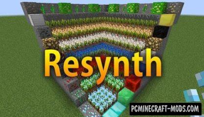 Resynth - Ore Farming Mod For Minecraft 1.16.5, 1.16.4, 1.12.2