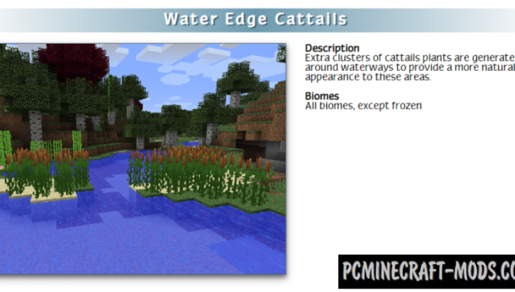 RealWorld - New Biomes Mod For Minecraft 1.12.2, 1.11.2