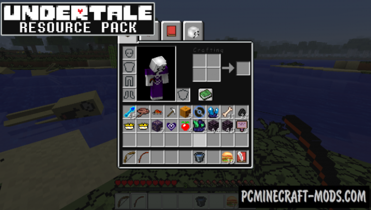 Undertale 32x Resource Pack For Minecraft 1.12.2