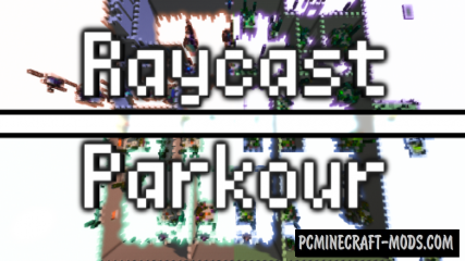 Raycast Parkour Map For Minecraft