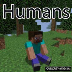 Humans - New Mobs Mod For Minecraft 1.12.2