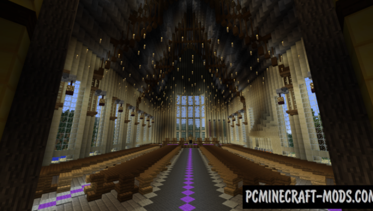 Hogwarts Castle & Grounds Map For Minecraft