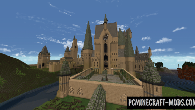 harry potter map minecraft download