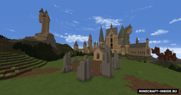 Hogwarts Castle & Grounds Map For Minecraft 1.14, 1.13.2 