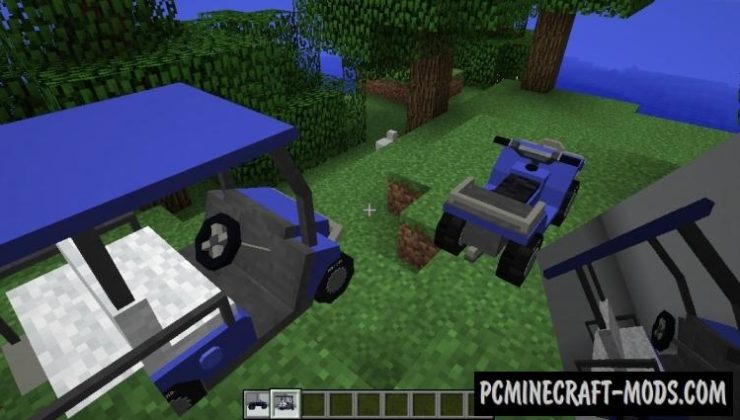 MrCrayfish's Vehicle Spawner Mod For Minecraft 1.12.2