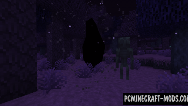 The Midnight - New Biome with Mobs Mod MC 1.15.2, 1.14.4