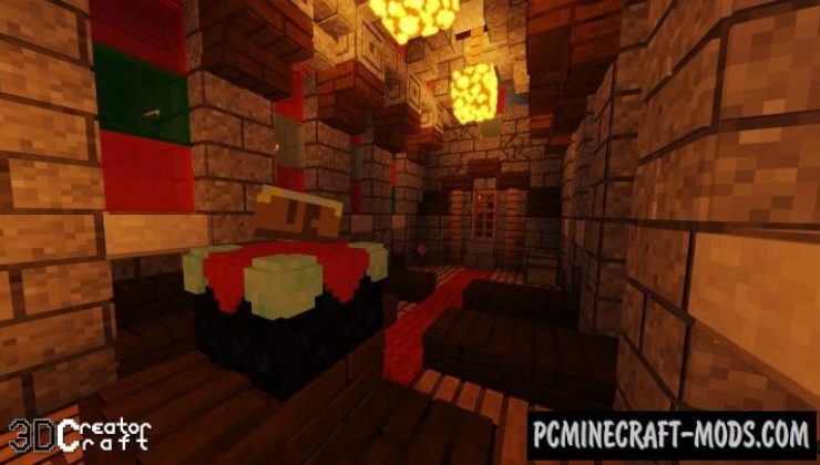 CreatorCraft 3D Shaders Texture Pack For MC 1.20.2, 1.20.1