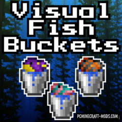 Visual Fish Buckets 32x Resource Pack For Minecraft 1.13.1