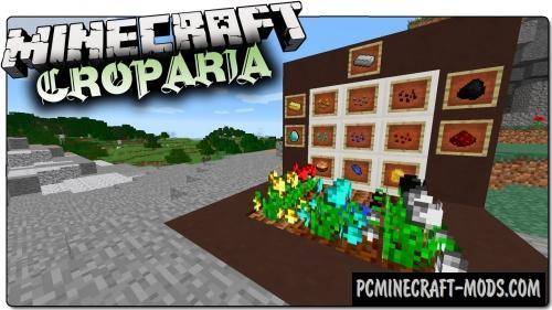 Croparia - Farm, Weapons Mod For Minecraft 1.18.1, 1.12.2