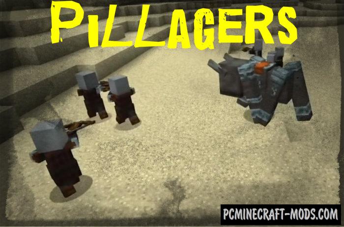 Download Minecraft PE 1.8.0 apk free: Village & Pillage