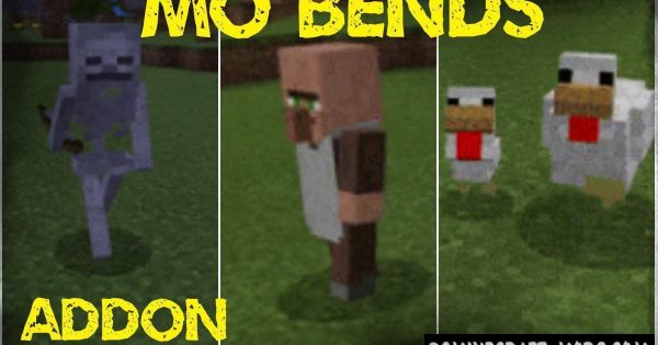 Mo Bends - New Animations Addon Minecraft PE 1.11, 1.10 