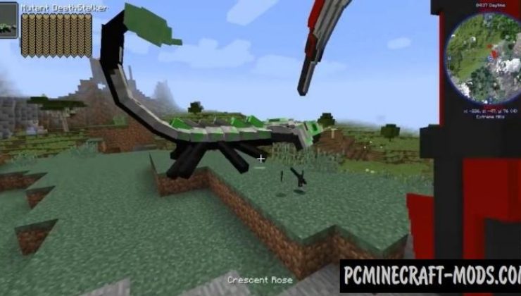 RWBY Models - Weapons Mod For Minecraft 1.12.2, 1.10.2
