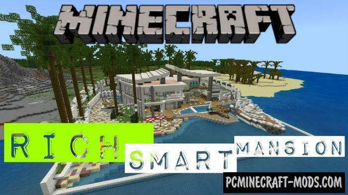 mcpe mansion map