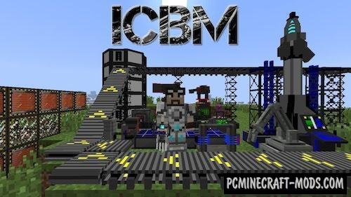 ICBM - Guns, Missiles Mod For Minecraft 1.12.2, 1.7.10